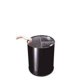 Kildesortering PLANET med 3 rum, 40L
