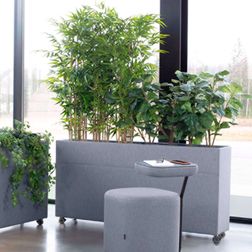 Plant Divider akustik rumdeler til planter, lysegrøn