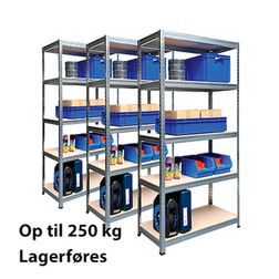 Lagerreol Stelcon 25 265 Kg sæt a 3 stk
