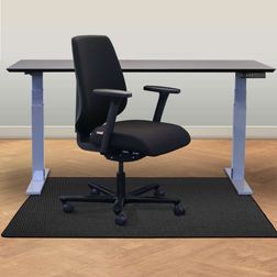 Stoleunderlag 90x120 i tæppe