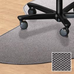 Stoleunderlag dråbeform 200x150 i tæppe