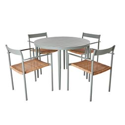 Rundt udendørs bord Bigby Ø100 cm