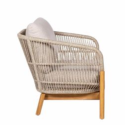 Udendørs lænestol Sperlonga, beige