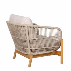 Udendørs lænestol Sperlonga, beige
