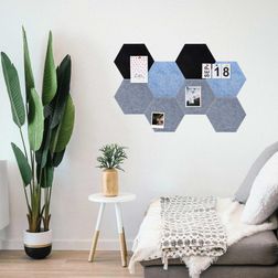Vægpanel Hexagon 26x30 cm