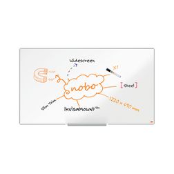 Widescreen whiteboard Nobo emaljeret 122x69 cm