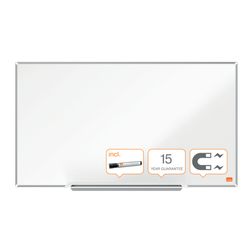 Widescreen whiteboard Nobo stål 89x50 cm