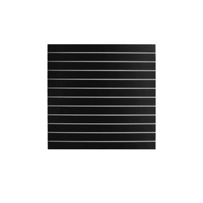 Rillepanel Premium 120 x 120 h sort