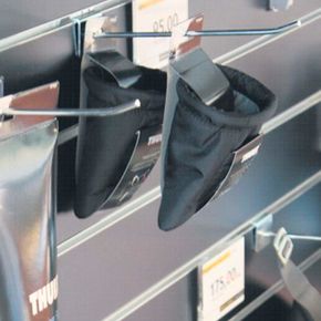 Varekrog 5 cm el-zink til rillepanel/slatwall
