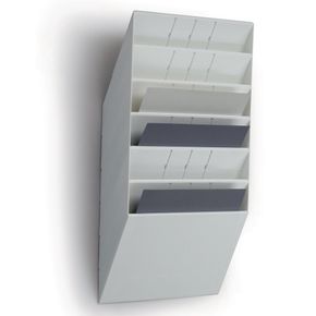 Brochureholder Flexibox 6 A4 tvær