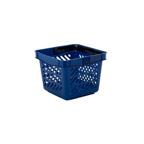Indkøbskurv 10 liter Mini, mørkeblå