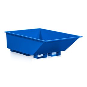 Tipcontainer 550L Lav, Blå
