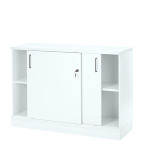 Skydedørsskab med 2x2 rum - EP Xtra