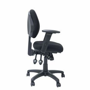 Kontorstol Kangaroo, sort