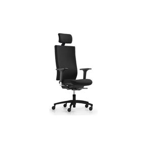 Kontorstol Just AJ 4897, sort