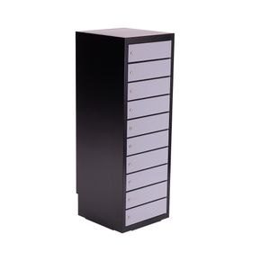 PC-Skab 10 rum, INLUX Safecharge PCS-10