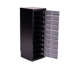 PC-Skab 10 rum, INLUX Safecharge PCS-10