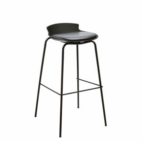 Barstol/højstol Leeds, sort