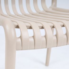 Udendørs stol Unita, Beige