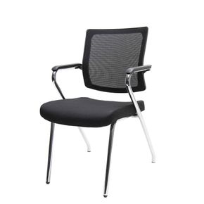 Mødestol Sintec X, sort/blank