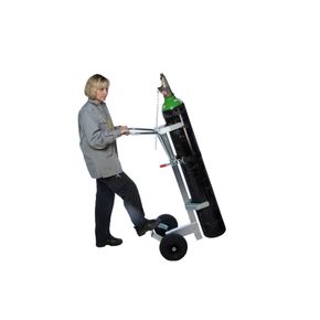 Gasflaskevogn, ergonomisk, til 1 flaske