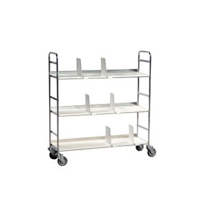 Hyldevogn med 3 hylder, 29x100x114h cm