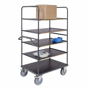 Etagevogn Ergo 5 hylder 70x110x180h cm