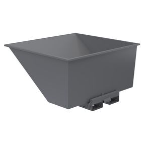 Tipcontainer AB Tip 1100 L, Grå