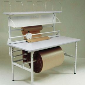 Pakkebord, 240 cm., med overdel