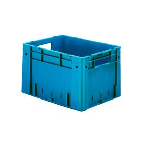 Heavy duty kasse 40x30x27 cm blå
