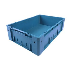 Heavy duty kasse 60x40x17,5 cm blå