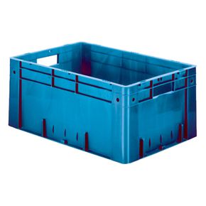 Heavy Duty kasse 60x40x27 cm blå