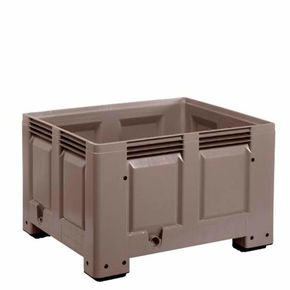 Big Box lukket 670 ltr. Grå