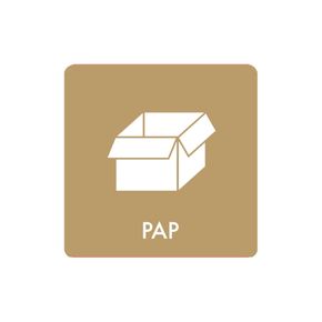 Pictogram udendørs 'PAP'