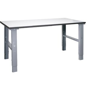 Arbejdsbord 80x160 cm justerbar 70-97