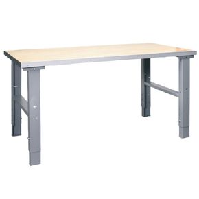 Arbejdsbord 80x120 cm justerbar 70-97 cm