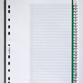 Faneblad 1-31