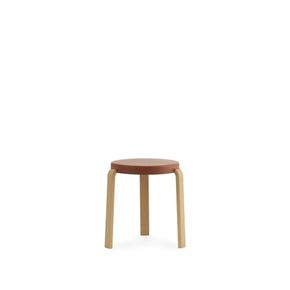 Normann TAP taburet, cognac/karamel
