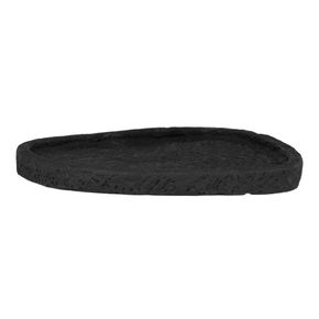 Bakke i cement 26,5x26 cm, sort