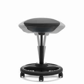 Balancestol Dynamic mørkegrå
