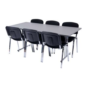 Klapbord Stabelfix Lux med 6 Comfort Basic stole