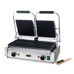 Kontaktgrill Hendi double Rillet