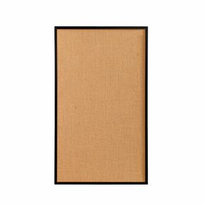 Opslagstavle Hessian 40x60 cm Naga, sort