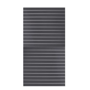 Rillepanel 120x240 h cm, antracit