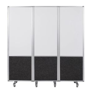 Foldeskærm PZ Flex 180x180 cm m. whiteboard