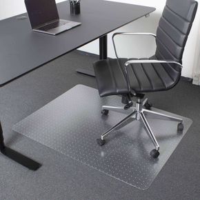 Stoleunderlag Floorlux m/pigge 90x120 cm.