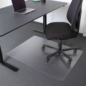 Stoleunderlag Floorlux ECO m/pigge 90x120 cm.