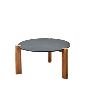 Sofabord Domino Ø70 cm, antracit