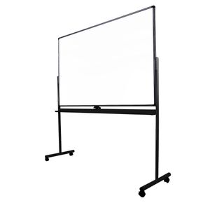 Whiteboard tavle på hjul ECO 180x120 cm, sort