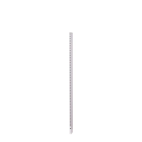 Vægskinne CP25 182,4 cm, hvid